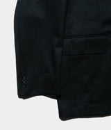 A.PRESSE "Wool Gabardine Double Breasted Jacket"