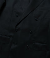 A.PRESSE "Wool Gabardine Double Breasted Jacket"