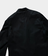 A.PRESSE "Wool Gabardine Double Breasted Jacket"