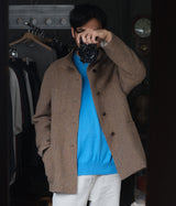 A.PRESSE "Cotton Knit L/S T-Shirt"