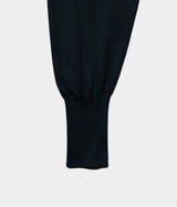 A.PRESSE "Cotton Knit L/S Polo Shirts"