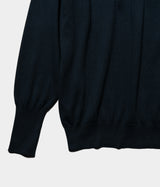A.PRESSE "Cotton Knit L/S Polo Shirts"