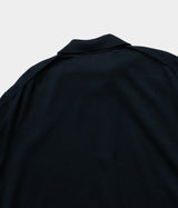A.PRESSE "Cotton Knit L/S Polo Shirts"