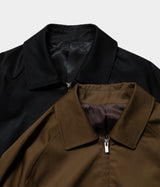 SSSTEIN "COTTON TWILL HARRINGTON ZIP JACKET"