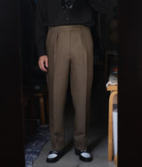 HEUGN "Aaron Tapered 2p wool linen"