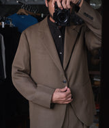 HEUGN "Steve JACKET Wool linen 2B"