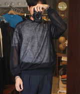 HERILL "Ramie High gauge crew neck"