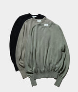 HERILL "Ramie High gauge crew neck"