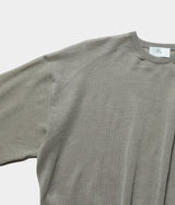 HERILL "Ramie High gauge crew neck"