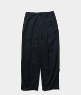 STILL BY HAND "PT03241" Garment-dye deep tuck pants
