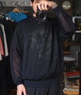 HERILL "Ramie High gauge crew neck"