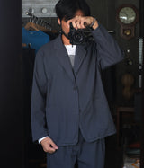 STILL BY HAND "JK01241" Garment-dye 2B jacket