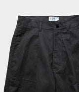 STILL BY HAND "PT07241" Linen mixed baker pants