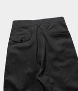 STILL BY HAND "PT07241" Linen mixed baker pants