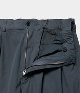 STILL BY HAND "PT02241" Garment-dye 4 tuck pants