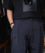 SSSTEIN "WINDPROOF NYLON WIDE EASY SHORT TROUSERS"