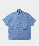DAIWA PIER39 "TECH SPORTS OPEN COLLAR SHIRTS L/S MINI PLAIDS"