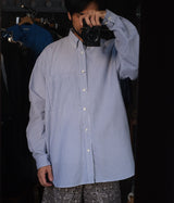 DAIWA PIER39 "TECH BUTTON DOWN SHIRTS L/S STRIPE"