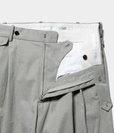 A.PRESSE "Type.2 Melange Gabardine Trousers"