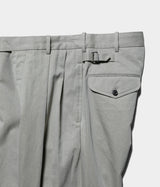 A.PRESSE "Type.2 Melange Gabardine Trousers"