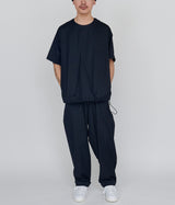 UNTRACE "TECH WOOL SUPER TAPERED CUFFS PANTS"