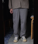 STILL BY HAND "PT04241" Garment-dye easy pants