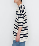 NANAMICA "Stripe Polo Sweater"