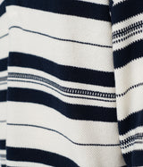 NANAMICA "Stripe Polo Sweater"