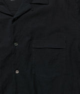 STILL BY HAND "SH08242" Cotton silk open collar shirt