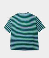 DAIWA PIER39 "TECH DRAWSTRING MULTI BORDER S/S TEE"