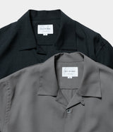 STILL BY HAND "SH01242" S/S open collar shirt