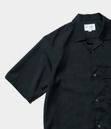 STILL BY HAND "SH01242" S/S open collar shirt