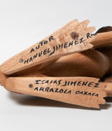 OAXACA WOOD CARVING "Dog (by Isaias Jimenez)"