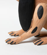 OAXACA WOOD CARVING "Dog (by Isaias Jimenez)"