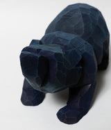 Kenji Sato "Crawling Bear Sina (Ryukyu Indigo Dye)"