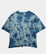 FILMELANGE "DYLAN" Crewneck Tee (Ryukyu Indigo Dye)