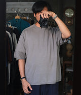 STILL BY HAND "KN02242" Knit Tee
