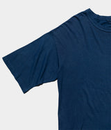 FILMELANGE "DYLAN" Crewneck Tee (Ryukyu Indigo Dye)