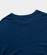 FILMELANGE "DYLAN" Crewneck Tee (Ryukyu Indigo Dye)