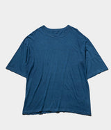FILMELANGE "DYLAN" Crewneck Tee (Ryukyu Indigo Dye)