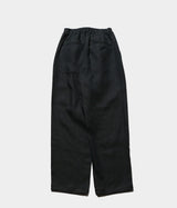 STILL BY HAND "PT06242" Linen tapered pants