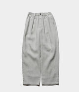 STILL BY HAND "PT06242" Linen tapered pants