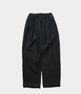STILL BY HAND "PT06242" Linen tapered pants