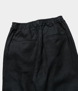 STILL BY HAND "PT06242" Linen tapered pants