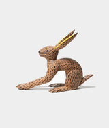 OAXACA WOOD CARVING "ウサギ(イサイアス・ヒメネス作)"