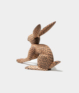 OAXACA WOOD CARVING "ウサギ(イサイアス・ヒメネス作)"