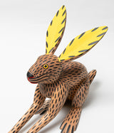 OAXACA WOOD CARVING "ウサギ(イサイアス・ヒメネス作)"
