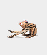 OAXACA WOOD CARVING "カエル(イサイアス・ヒメネス作)"
