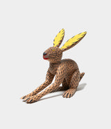 OAXACA WOOD CARVING "ウサギ(イサイアス・ヒメネス作)"