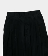 SSSTEIN "WINDPROOF NYLON EASY WIDE TROUSERS"